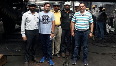 VARRSANA ISPAT - GUJRAT - KILN ALIGNMENT WORKS