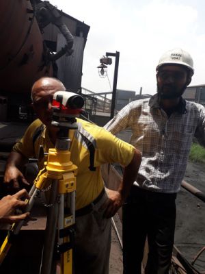 GSVC completed the Kiln Alignment Work in Varssana Ispat Limited - Gandhidham - Gujrat (INDIA) recently